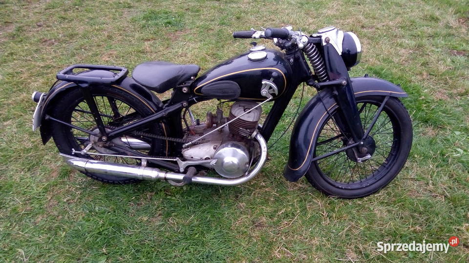 DKW NZ250 motocykl Rok produkcji 1939 małopolskie Pcim