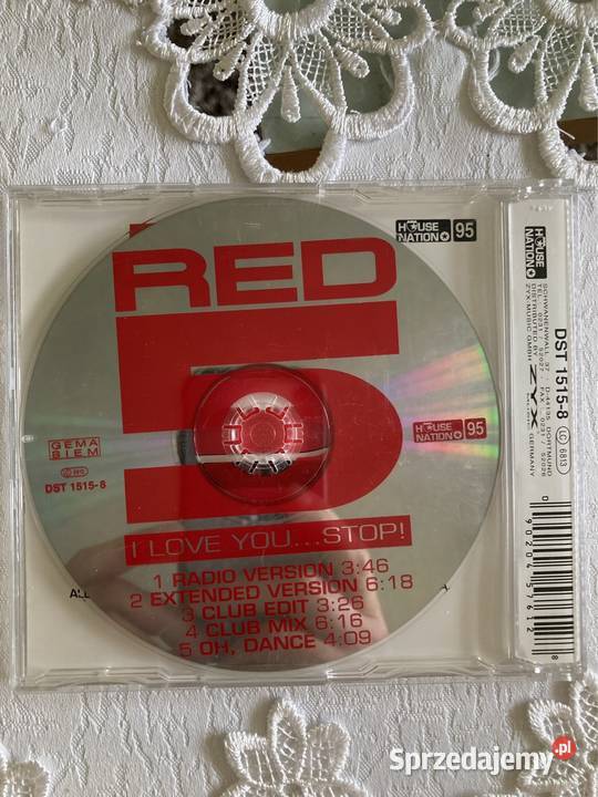 Płyta CD Single Red 5 I Love You Stop Klasyka Muzyka Czerwionka-Leszczyny