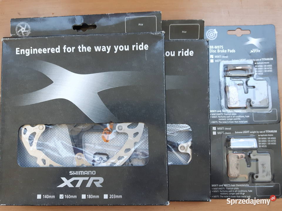 Hamulce hydrauliczne Shimano XTR BRBLM975 Tarcze Kielce