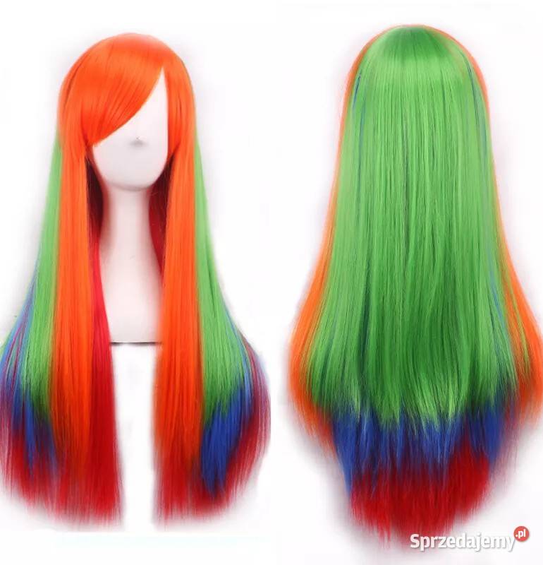 Peruka kolorowa długa Białystok