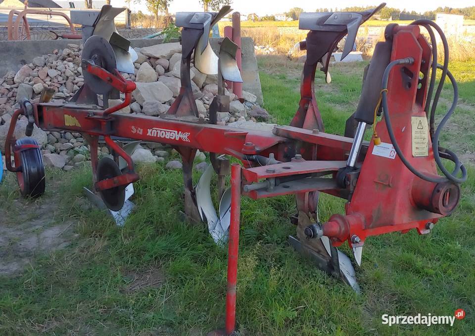 Pługi 3 obrotowe Agrolux nieuszkodzony Radzyń Podlaski