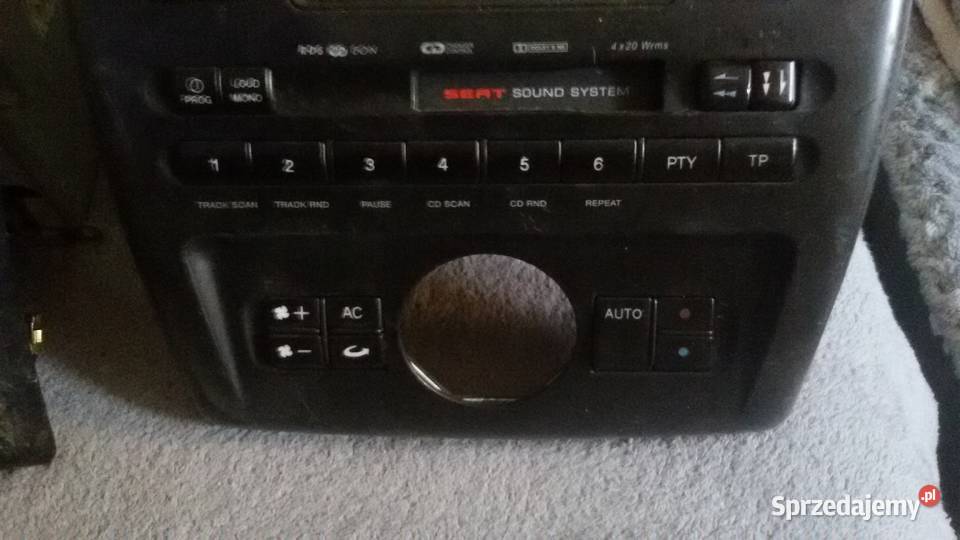 Panel wentylaci klimy radio seat cordoba ibiza Elbląg