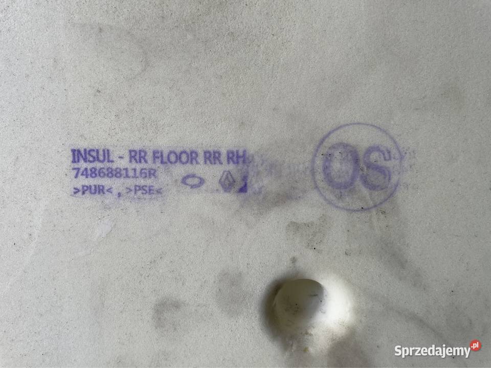 748688116R Wygłoszenie podłogi prawe renault osobowe Szczecin sprzedam