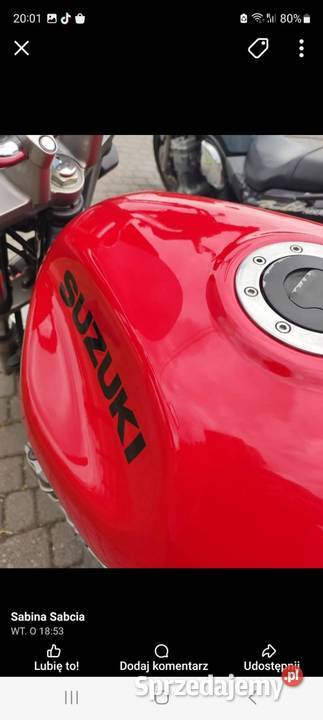 Suzuki Bandit nieuszkodzony Biestrzynnik