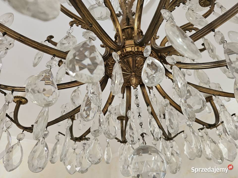 Luksusowy żyrandol kryształowy Maria Teresa 18