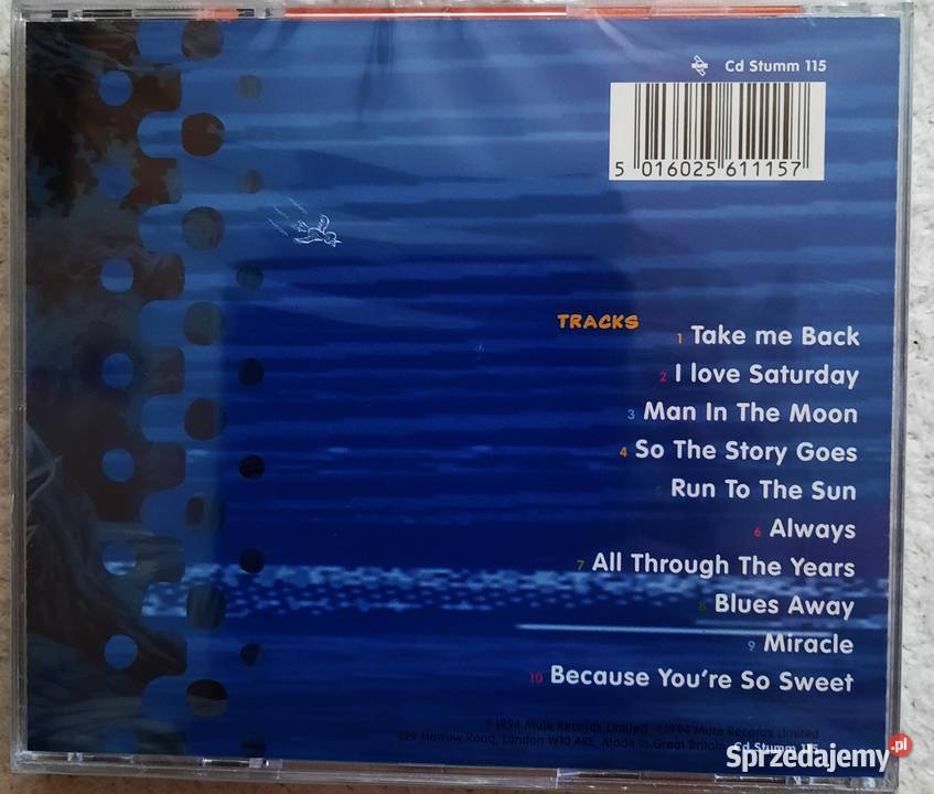Kultowy Album Cd Zespołu ERASURE I Say I Say I śląskie Katowice