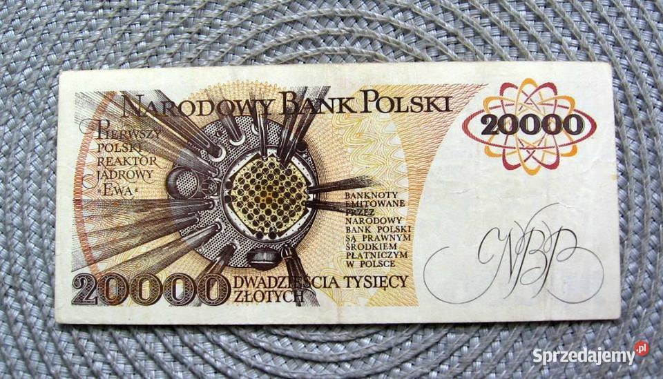 Polska 20000 1989r Seria AG Kalisz