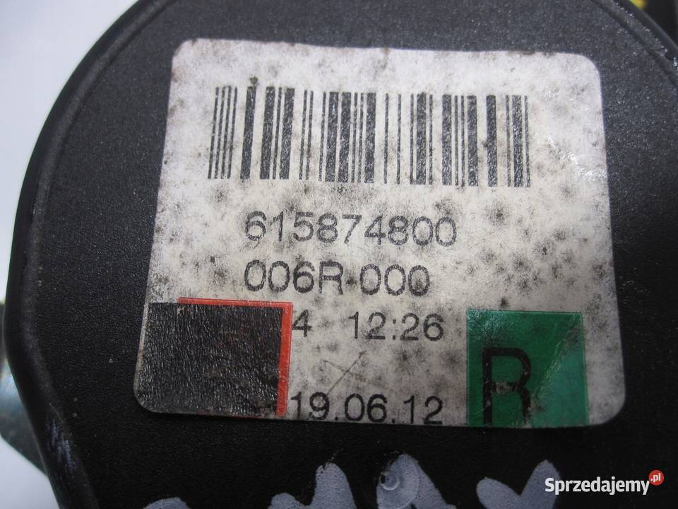 FORD GRAND C II 12r pas bezpieczeństwa prawy osobowe Kielce