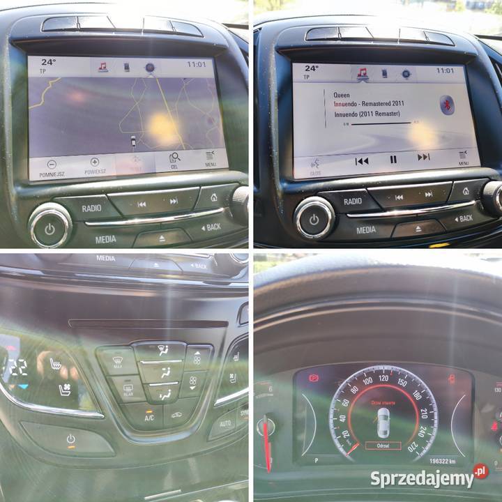 Opel Insignia A 20 CDTI 163 Automat Faktura nawigacja Wrocław