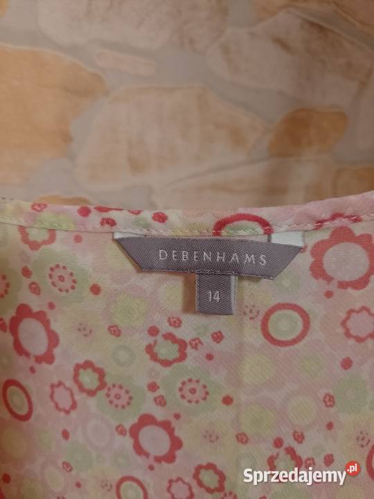 42XL Elegancka koszulka nocna z Londynu letnia Kraków