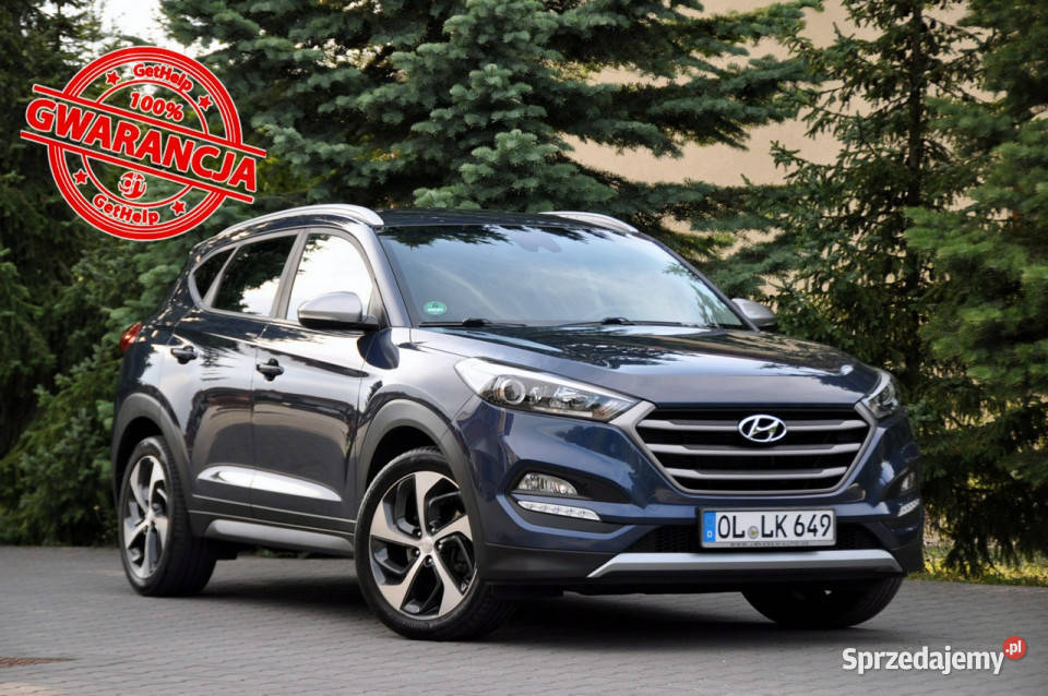 Hyundai Tucson 16T177LedNaviKameraRelingWelurI podgrzewane fotele Ostrów Mazowiecka