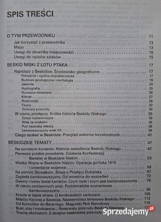 Beskid Niski prawdziwego Turysty Rewasz Rok wydania 2007 Kraków
