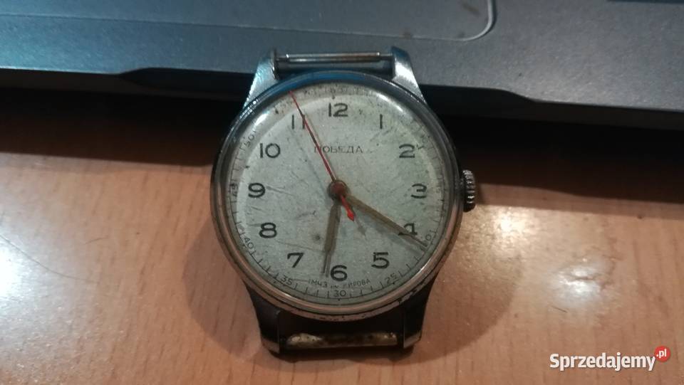 Stary zegarek na rękę Pabieda Pobieda męski Łódź sprzedam