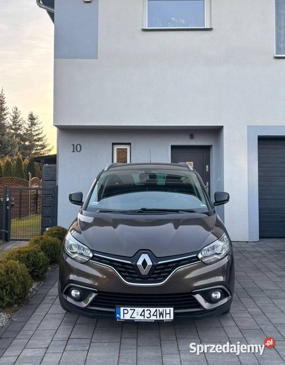 Renault Grand Scenic 7 osób Panoramiczny dach 1200cm3 wielkopolskie Koziegłowy