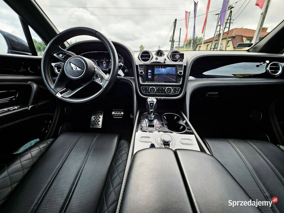 Bentley Bentayga czarny Warszawa