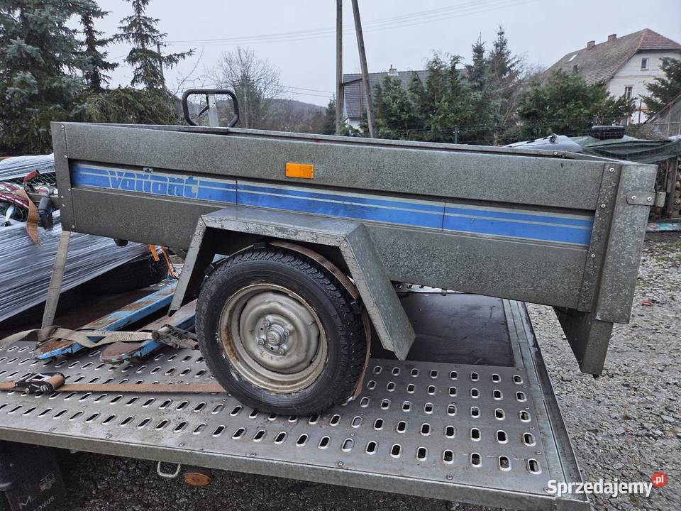 Przyczepka samochodowa 600 ocynk z Niemiec Jawor