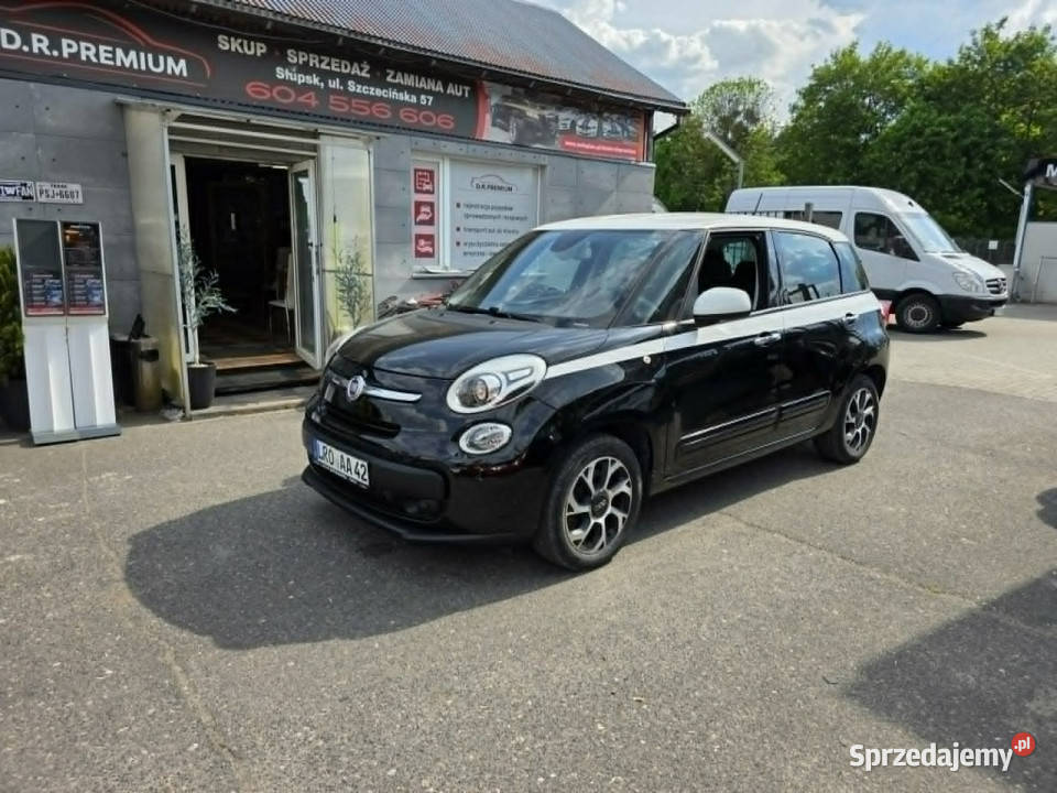 Fiat 500L 14 Turbo 120 Automat Kamera Nawigacja czarny sprzedam