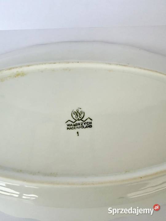 Półmisek Wałbrzych biała porcelana vintage lata Kraków sprzedam