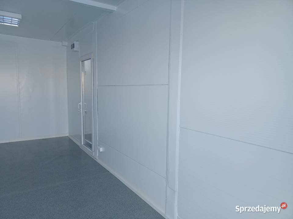 KONTENER BIUROWY 36 2 WITRYNY 2 WEJŚCIA Wrocław sprzedam