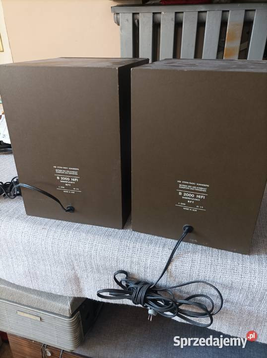 RFT B 2000 HFI niemieckie kolumny vintage Płock