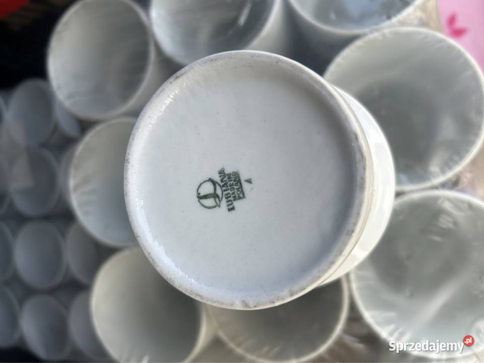 Kubki Społem Lubiana relikt PRL z 1987r Pozostałe Gliwice sprzedam