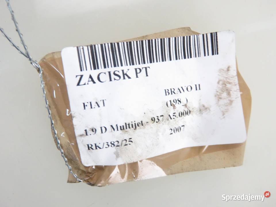 ZACISK PRAWY TYŁ FIAT BRAVO II 19 D Multijet Zaciski i jarzma
