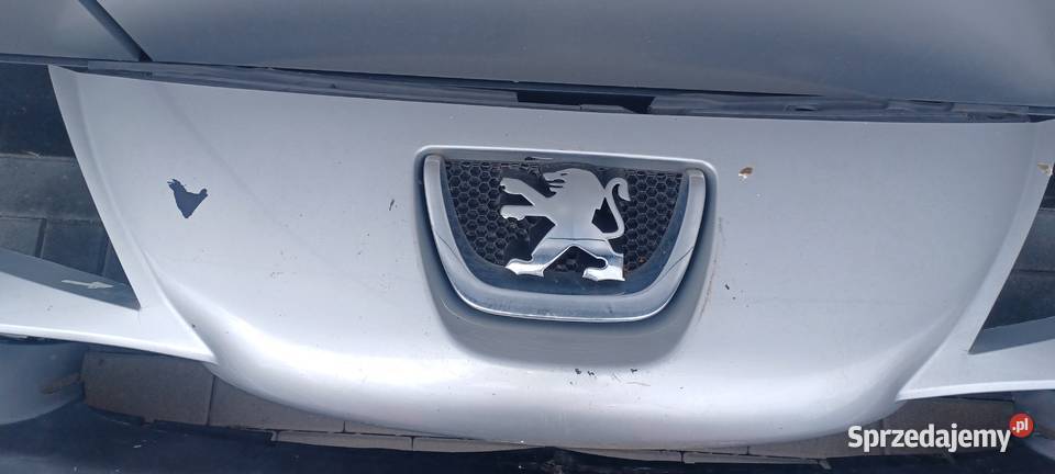 OKAZJA ZDERZAK PEUGEOT 207 SREBRNY wielkopolskie Słupca