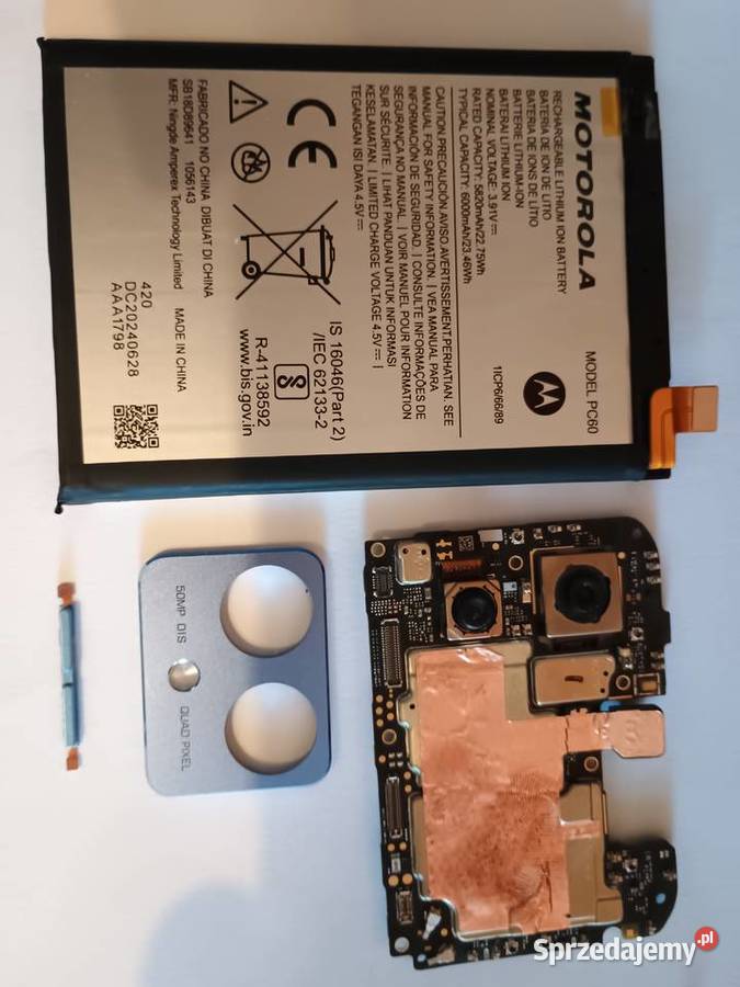 Okazja motorola g54 oryginalna bateria 6000mAh Lubartów