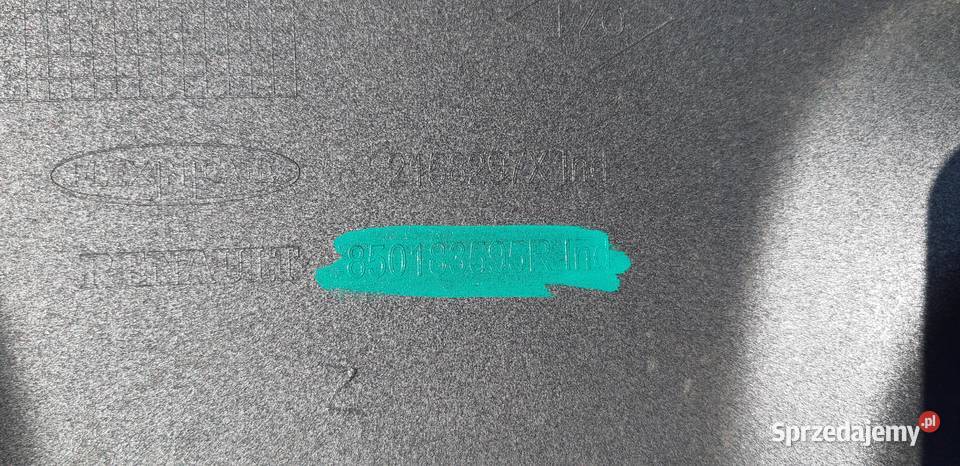 RENAULT KADJAR LIFT DYFUZOR DOKŁADKA ZDERZAK TYŁ Bieleń