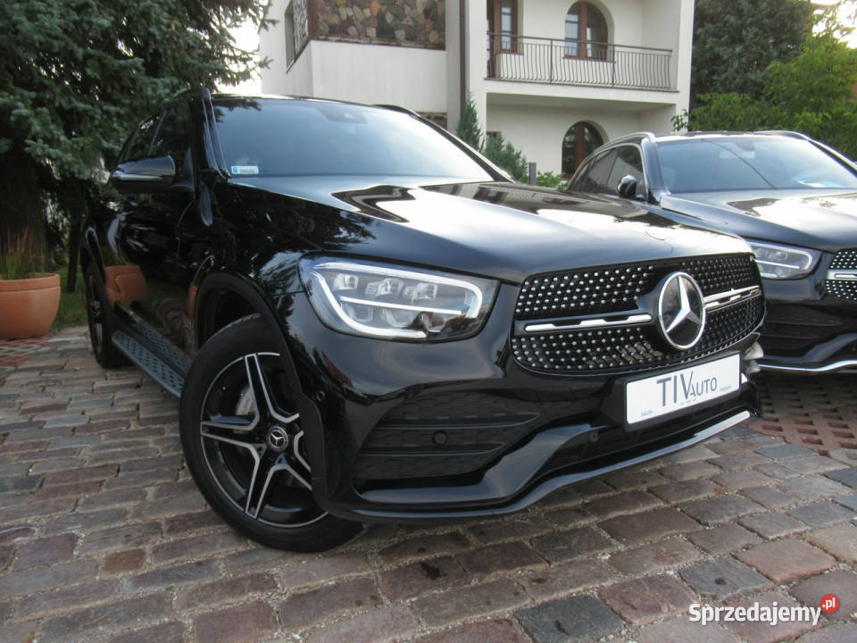 Mercedes GLC 200 BEZSZKODOWY AMG NIGHT Ambient nawigacja Warszawa sprzedam