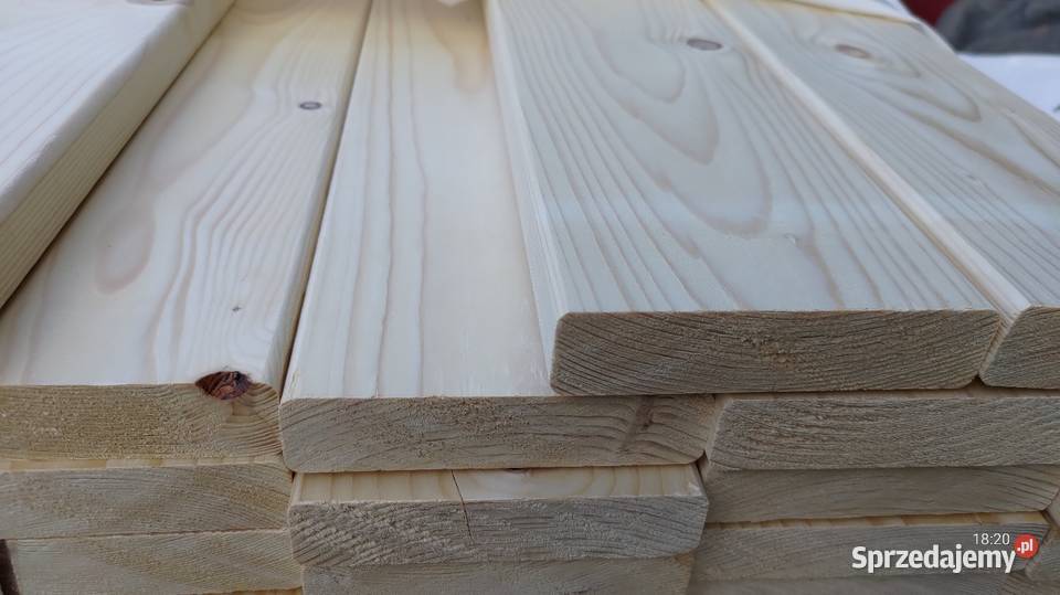 Deska strugana gładka 28x145x48005100 Gdańsk