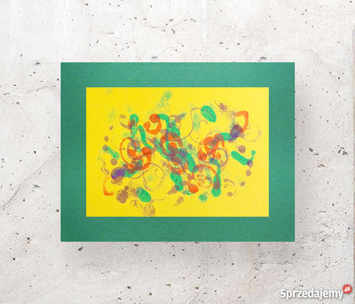 dekoracja do loftów grafika minimalizm Warszawa