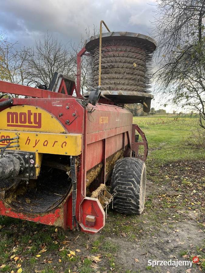 Kombajn do zbioru dyni Januszówka