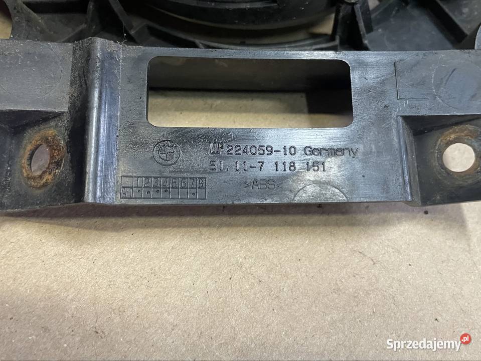 7118151 halogen lewy lampa przeciwmgielna bmw 1 Szczecin