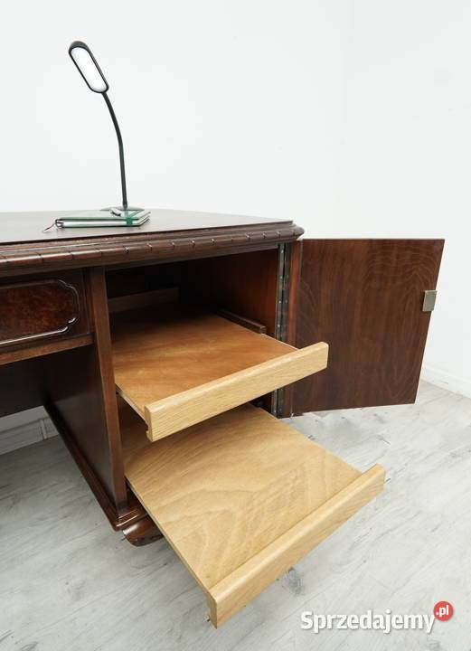 Stylowe biurko chippendale lata 40te renowacji Jerka