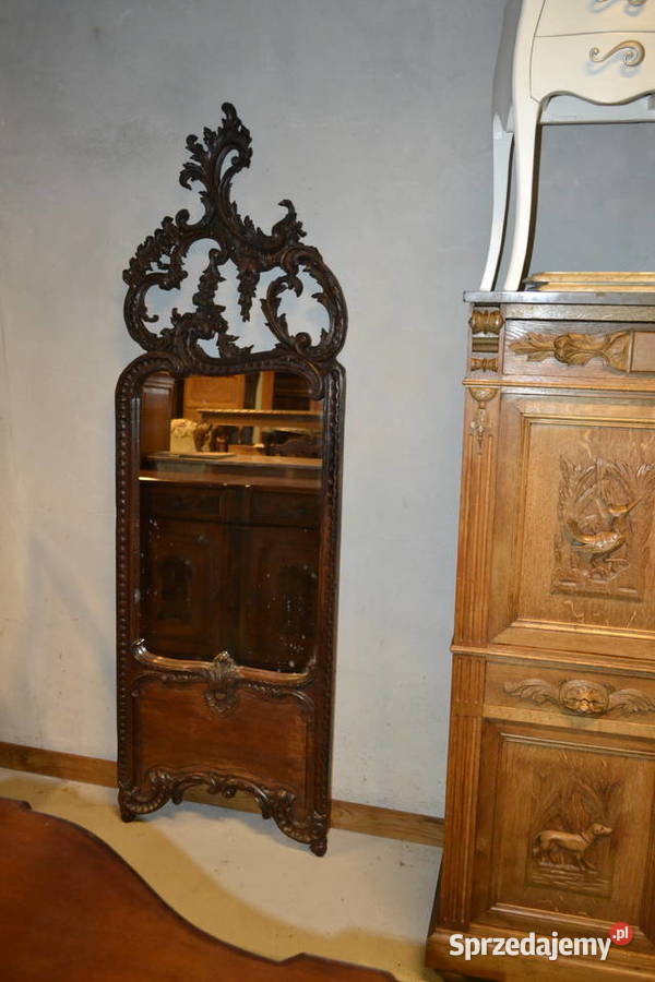 parawan rama lustro rocaille dąb 205 sprzedam