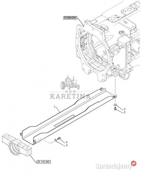 Holland T6070 Osłona 87544465 Pozostałe sprzedam