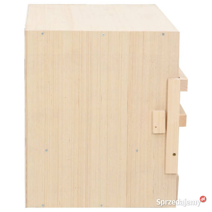 Gniazdo kur 2 przegrody 63x40x45 lite drewno mazowieckie