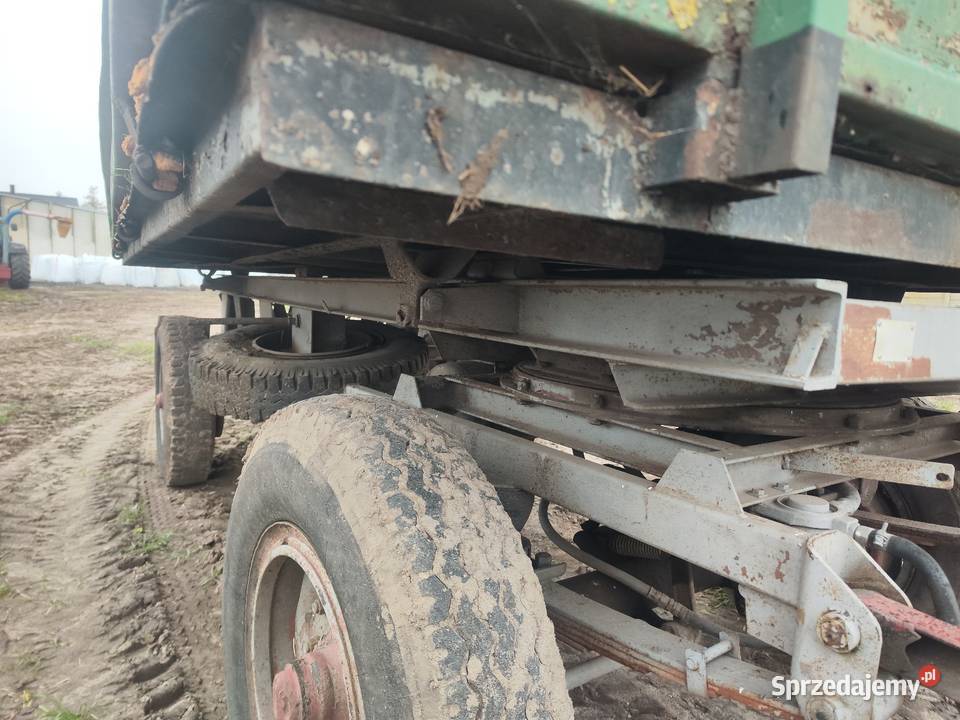 Przyczepa wywrotka 2 strony Hl6011 rolnicza 6 Gradzanowo Włościańskie