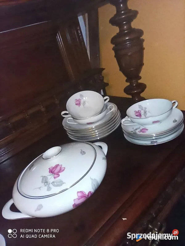 Serwis obiadowy z bilionówkami i talerzami do Gdańsk