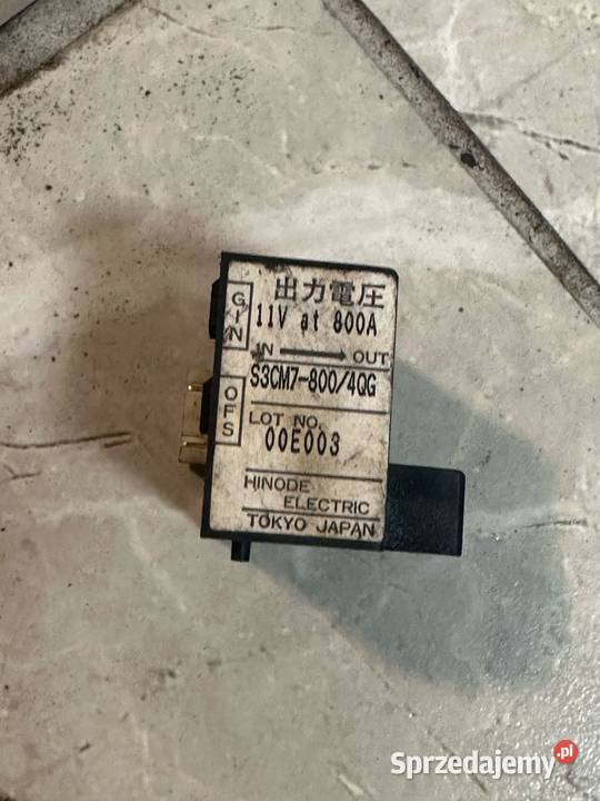 DETEKTOR PRĄDU ZASILANIA ELEKTRYCZNEGO HINODE Części maszyn i innych pojazdów Antonie
