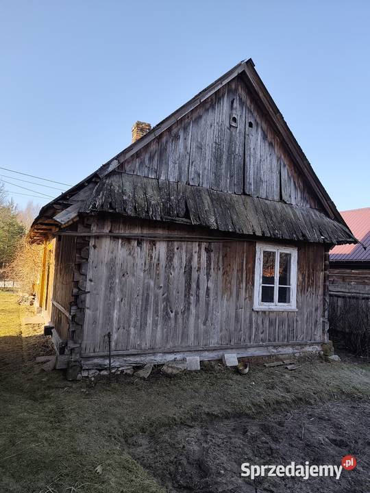 Stary drewniany dom Domki drewniane Biłgoraj