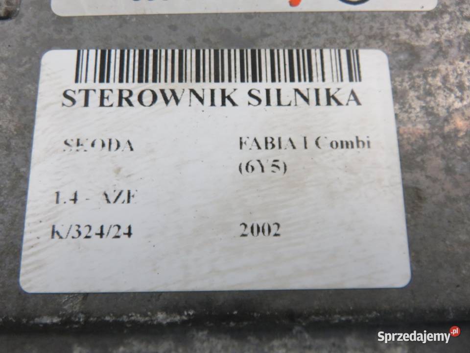 STEROWNIK SKODA FABIA I 14 047906033 5WP4420410 małopolskie