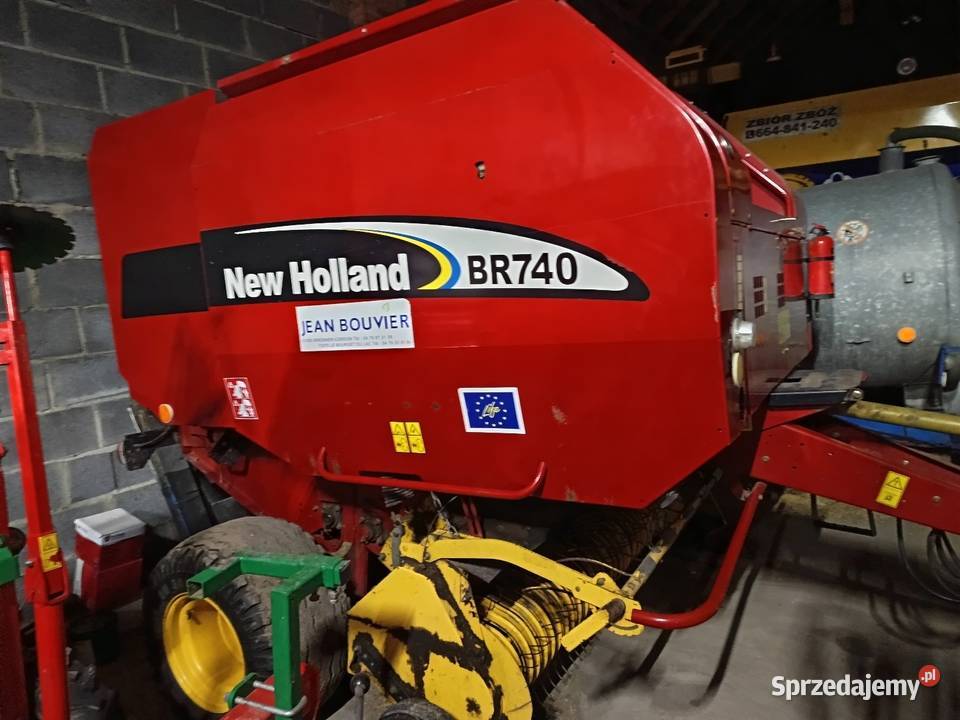Prasa rolujaca holland br 740 silna Claas New Holland Rolujące (belujące) Kutno