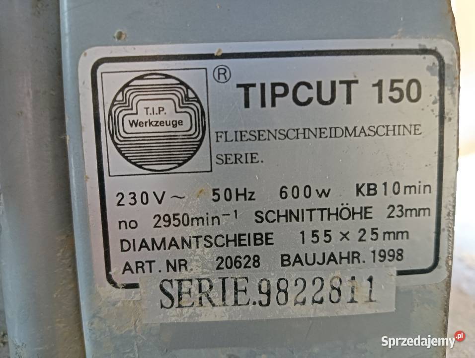 Piła przecinarka stołowa 600W 230V widia pilarka Wałbrzych