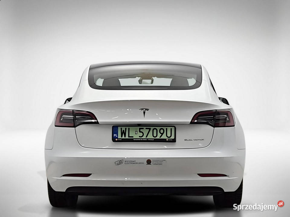 Tesla Model 3 Long Range AWD Z Polskiego Salonu Warszawa