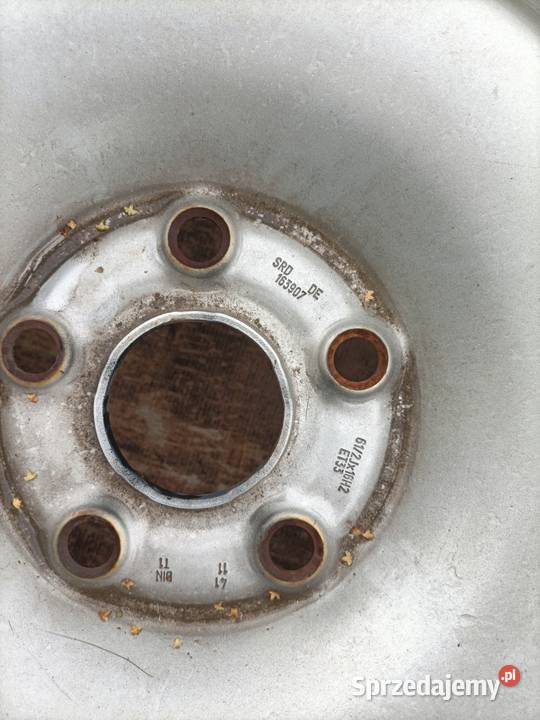 4 Felgi volkswagen 6 12 Jx16H2 E 133 Średnica 16" Wysokie