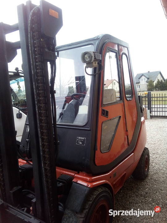 Wózek widłowy Linde H25D silnik Perkins 4 Strzegowo