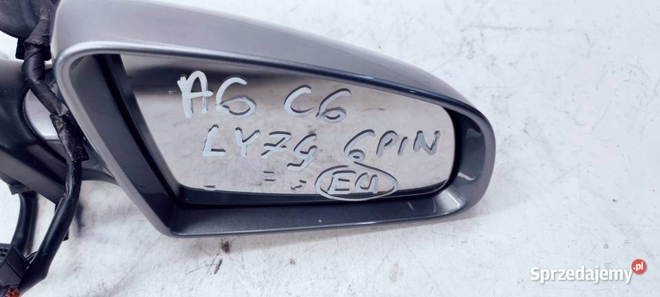 LUSTERKO PRAWE AUDI A6 C6 LY7G 6 PIN EUROPA śląskie Przystajń sprzedam