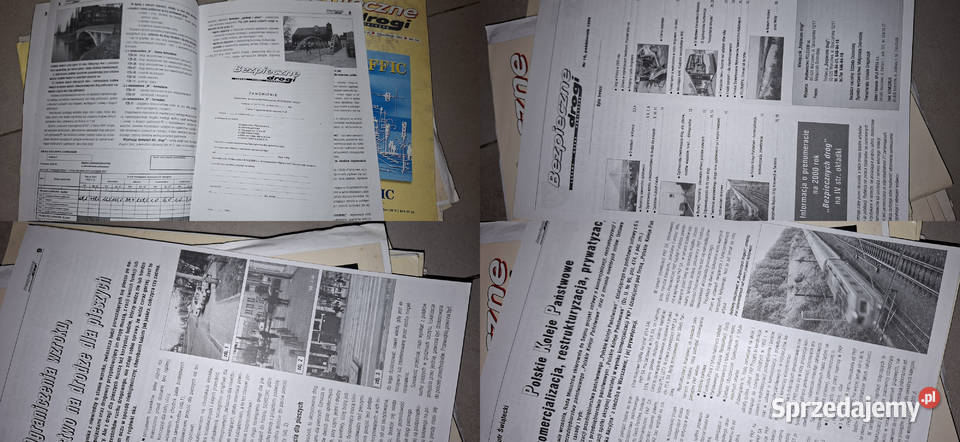 Kolekcja 16 numerów Bezpieczne Drogi 19992000 sprzedam